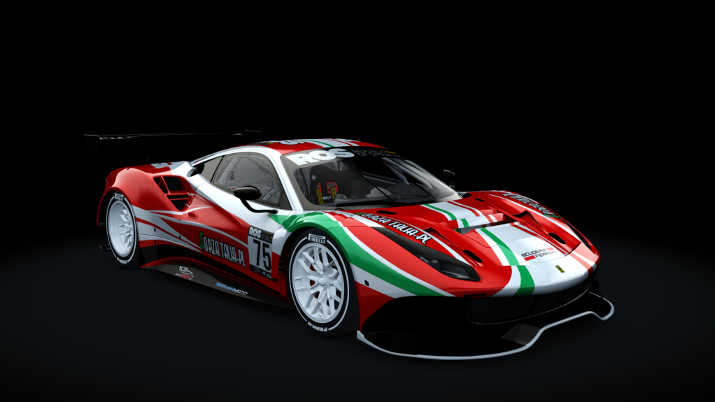 Ferrari 488 GT3, skin mfloyd