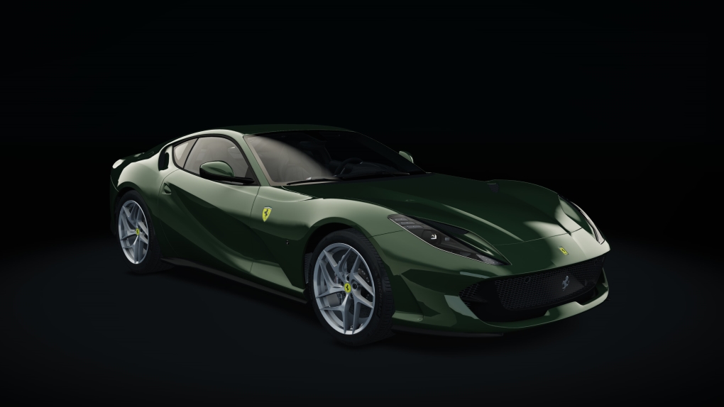 Ferrari 812 Superfast, skin 18_verde_british