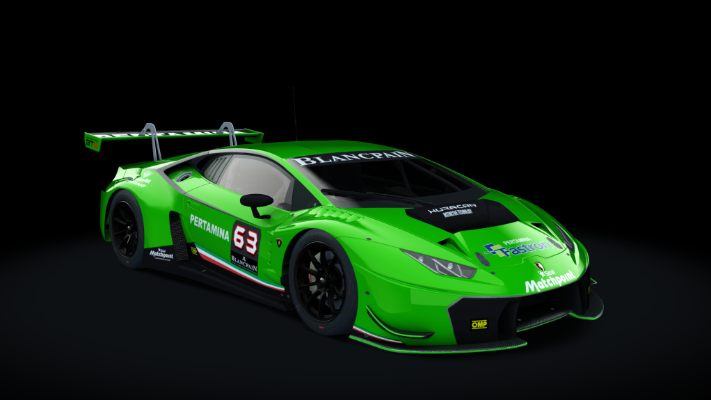 Lamborghini Huracan GT3, skin 0_Racing_green