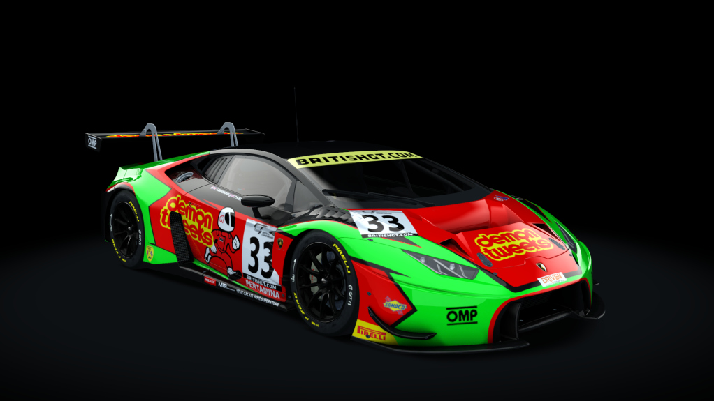 Lamborghini Huracan GT3, skin 2018_BGT_Barwell_33