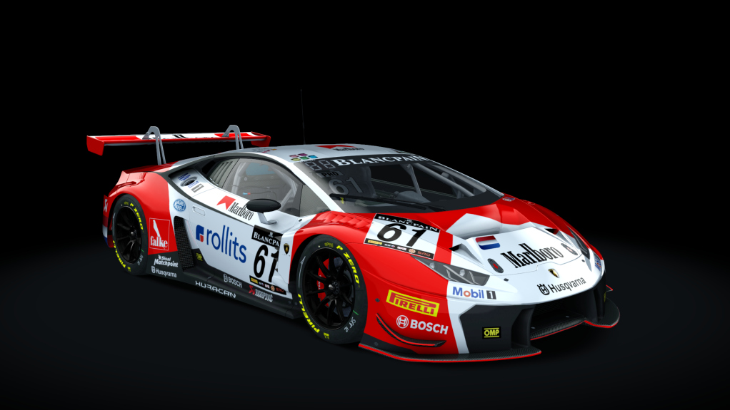 Lamborghini Huracan GT3, skin 61_Marlboro