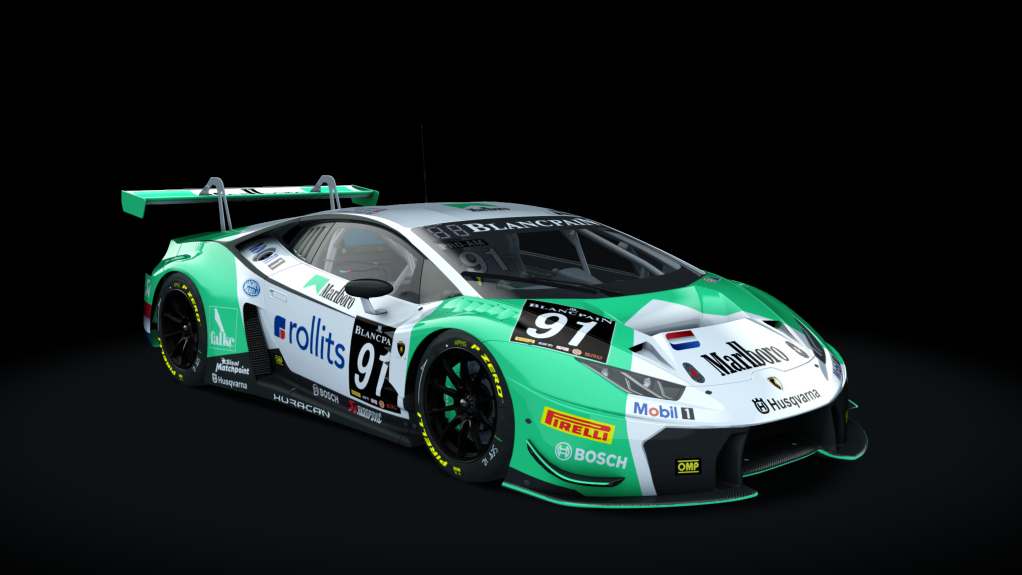 Lamborghini Huracan GT3, skin 91_Marlboro