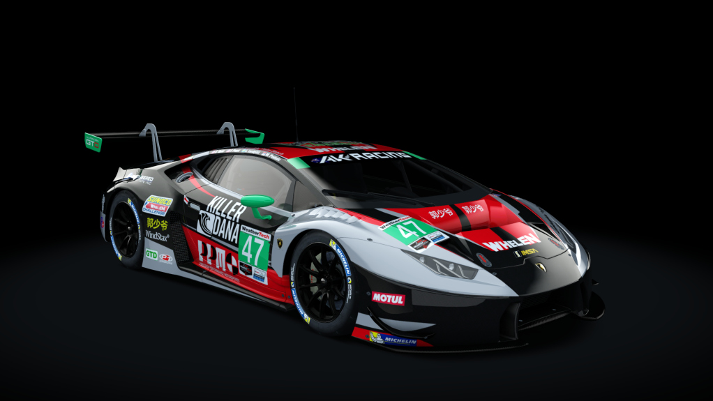 Lamborghini Huracan GT3, skin AKR_GTD_47