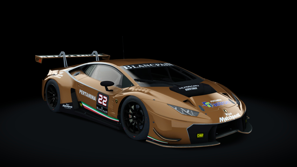 Lamborghini Huracan GT3, skin Racing_copper