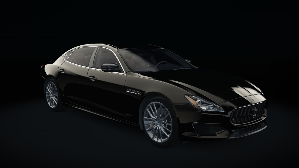 Maserati Quattroporte GTS, skin 06_nero