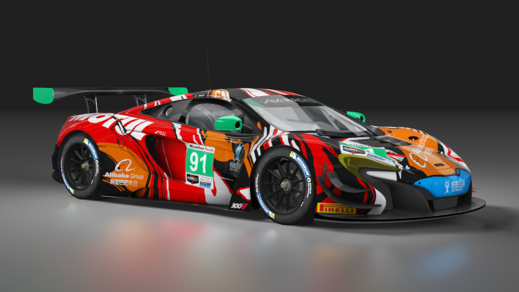 McLaren 650S GT3, skin AKR_GTD_91