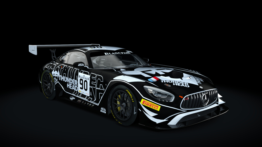 Mercedes-Benz AMG GT3, skin 2018_Akka_asp_90