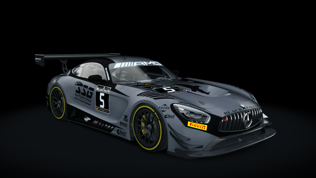 Mercedes-Benz AMG GT3, skin 2018_BF_BES_5