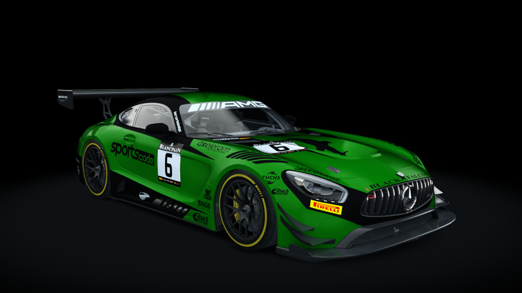 Mercedes-Benz AMG GT3, skin 2018_BF_BES_6