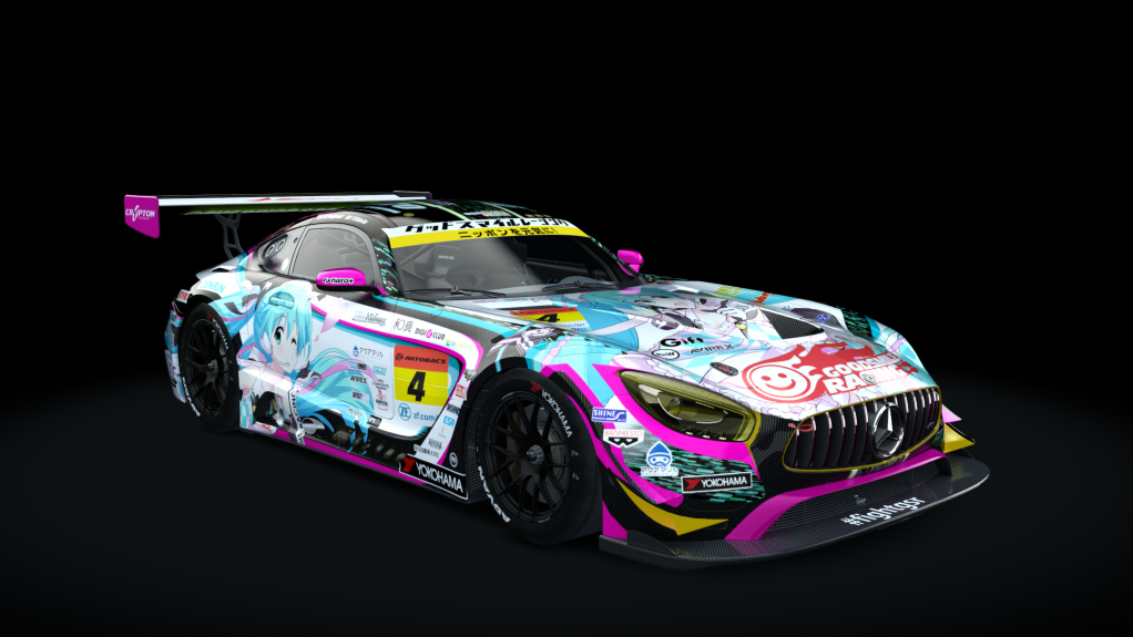 Mercedes-Benz AMG GT3, skin 2019SGT_GSR_04