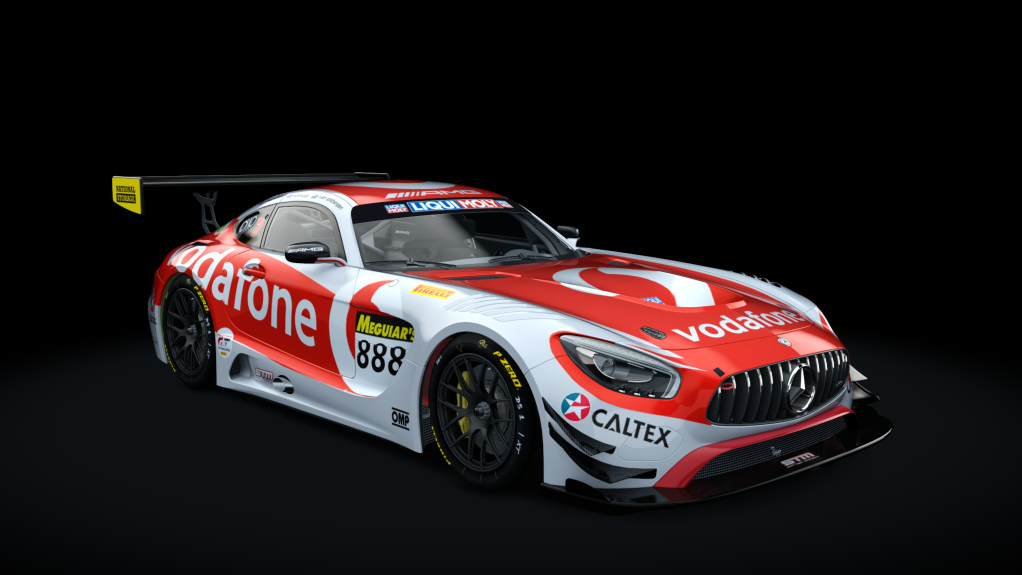 Mercedes-Benz AMG GT3, skin 2019_IGT_888