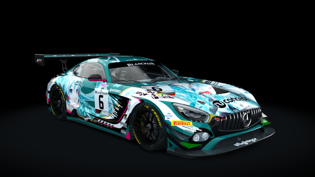 Mercedes-Benz AMG GT3, skin 2019_black-falcon_06_spa24h