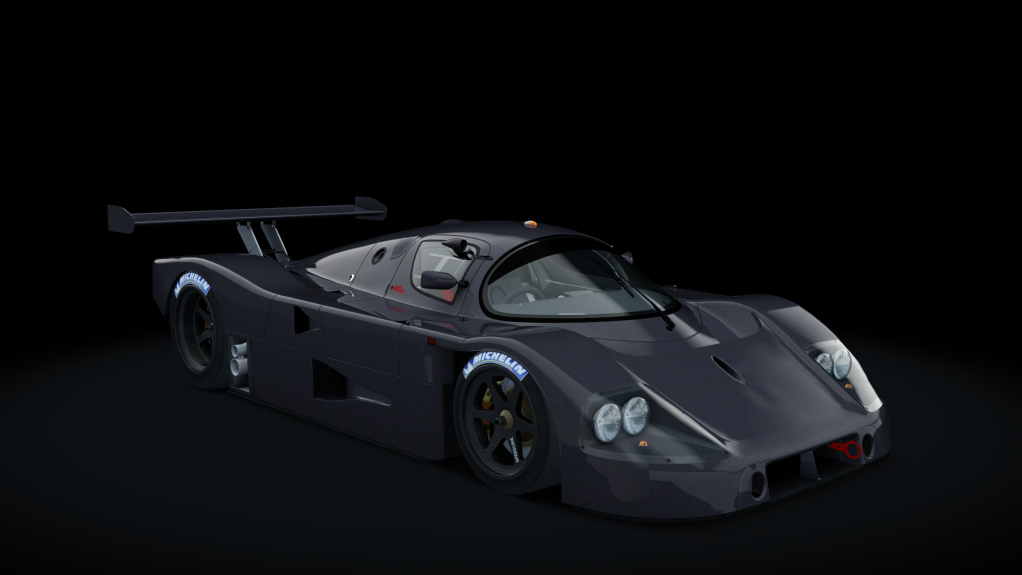 Mercedes-Benz C9 1989 LM, skin Full_Carbon