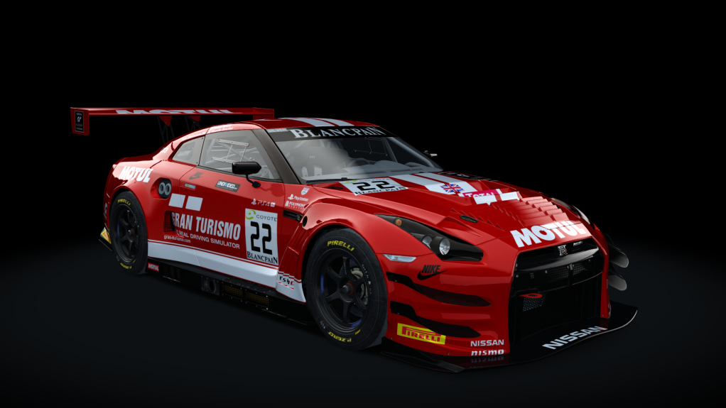 Nissan GT-R GT3, skin 22_Blancpain_Nissan_Nismo_Team_RJN