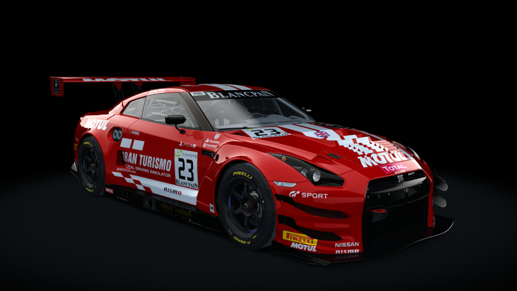 Nissan GT-R GT3, skin 23_Blancpain_Nissan_Nismo_Team_RJN