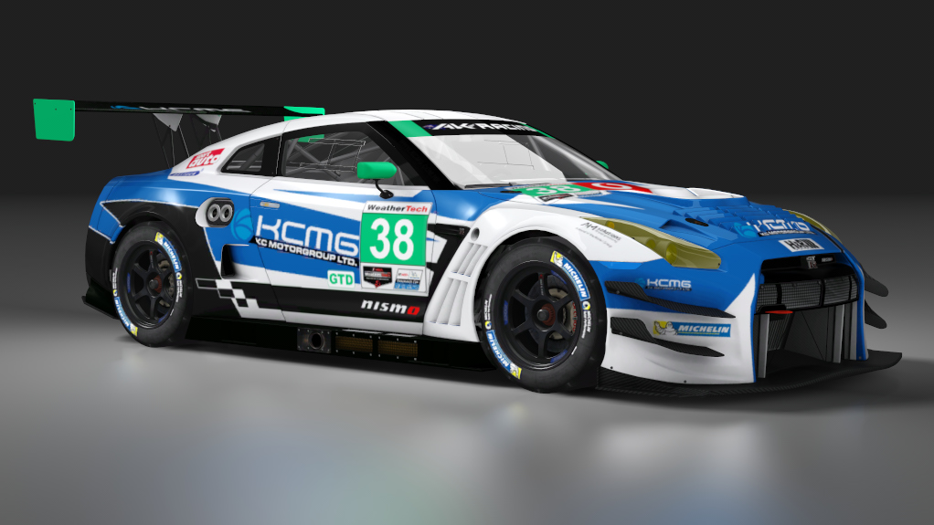 Nissan GT-R GT3, skin AKR_GTD_38