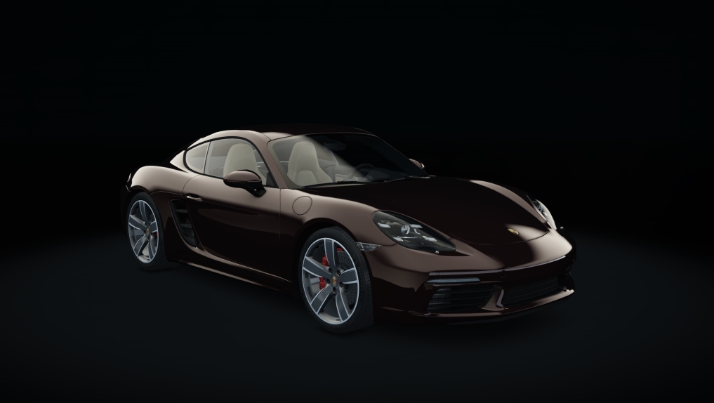 Porsche 718 Cayman S, skin 15_mahogany_metallic