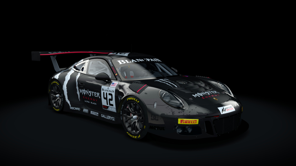 Porsche 911 GT3 R 2016, skin 42_MonsterEnergy_Ultra