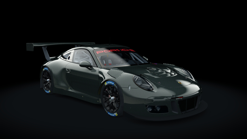 Porsche 911 GT3 R 2016, skin Full_Carbon