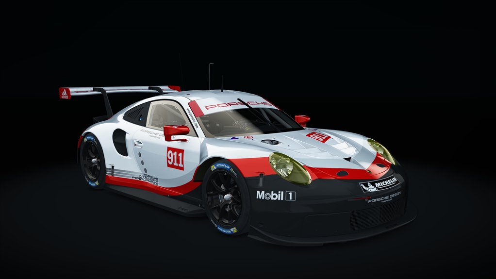 Porsche 911 RSR 2017 akr, skin 01_racing_911