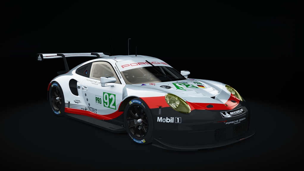 Porsche 911 RSR 2017 akr, skin 04_racing_92