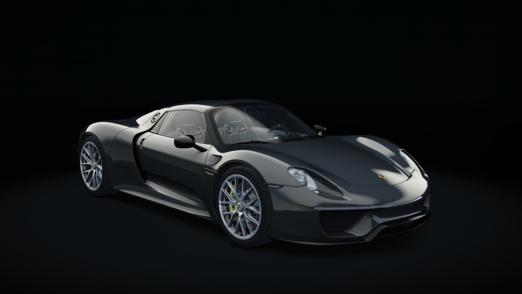 Porsche 918 Spyder, skin 11_meteor_grey_metallic