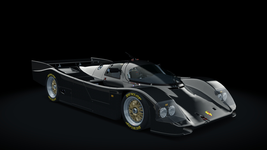 Porsche 962 C Long Tail, skin Full_Carbon