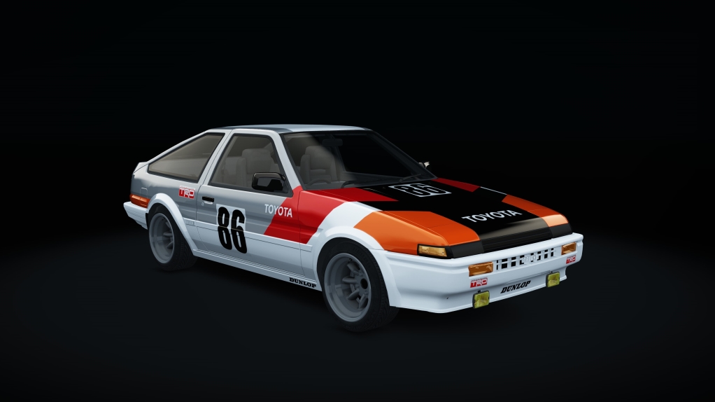 Toyota AE86 Tuned, skin 04_trd_86