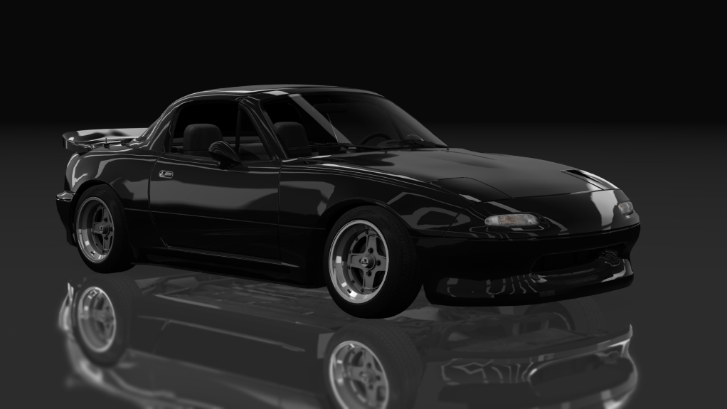 Mazda Miata NA - Touge Runner - KT, skin 04_brilliant_black