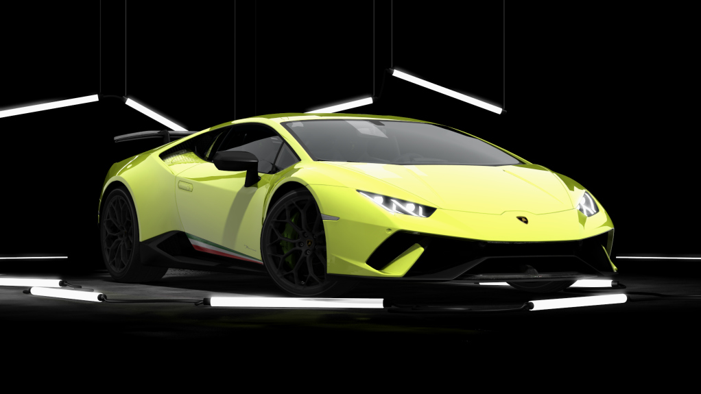 Lamborghini Huracan Performante, skin 01_verde_scandal