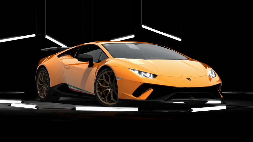 Lamborghini Huracan Performante, skin arancio_borealis