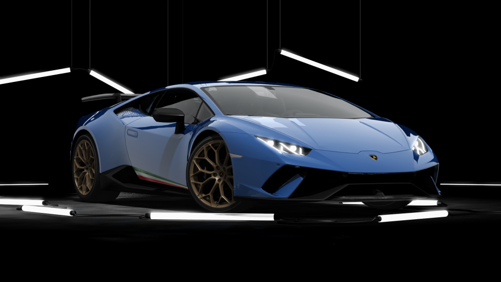 Lamborghini Huracan Performante, skin blu_nethuns