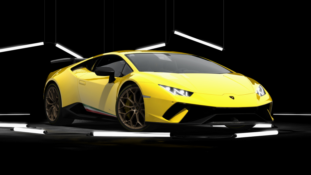 Lamborghini Huracan Performante, skin giallo_inti