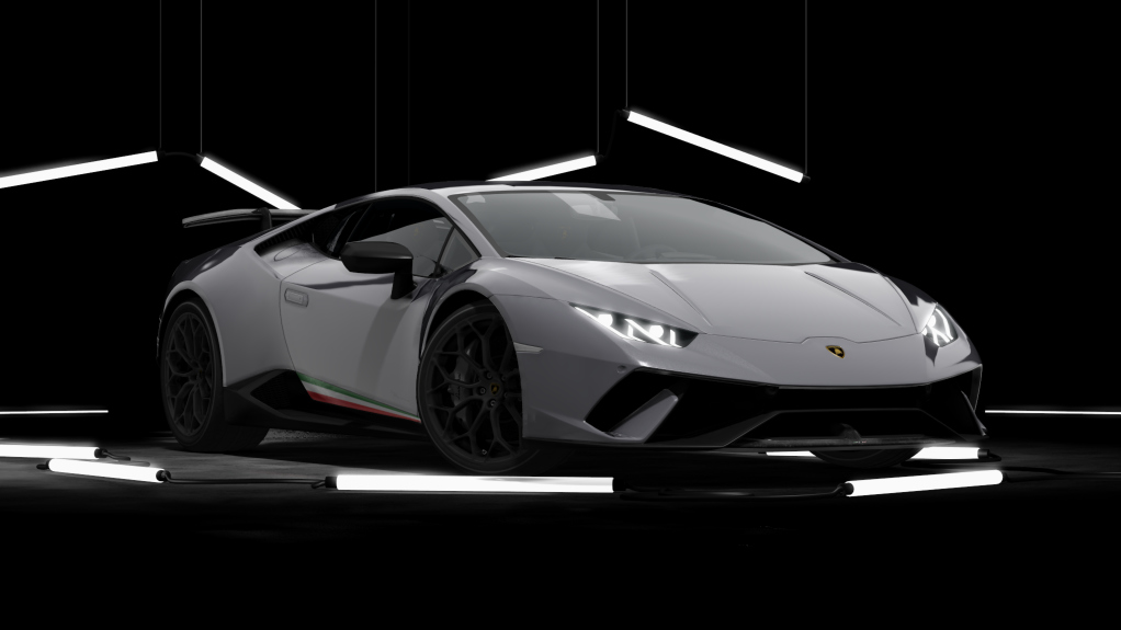 Lamborghini Huracan Performante, skin grigio_lynx