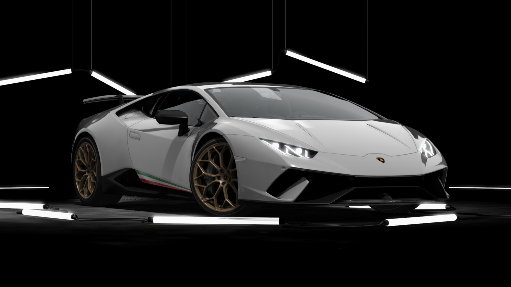 Lamborghini Huracan Performante, skin grigio_nimbus