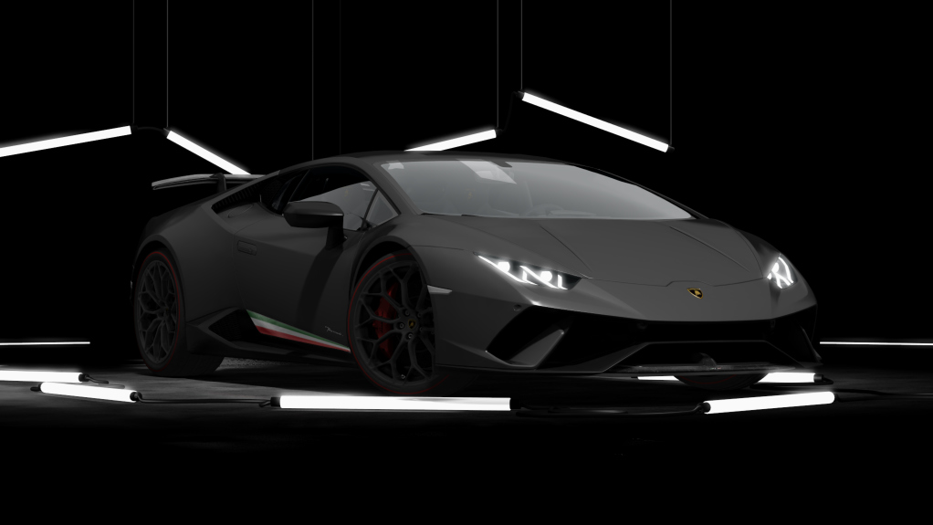 Lamborghini Huracan Performante, skin grigio_titans