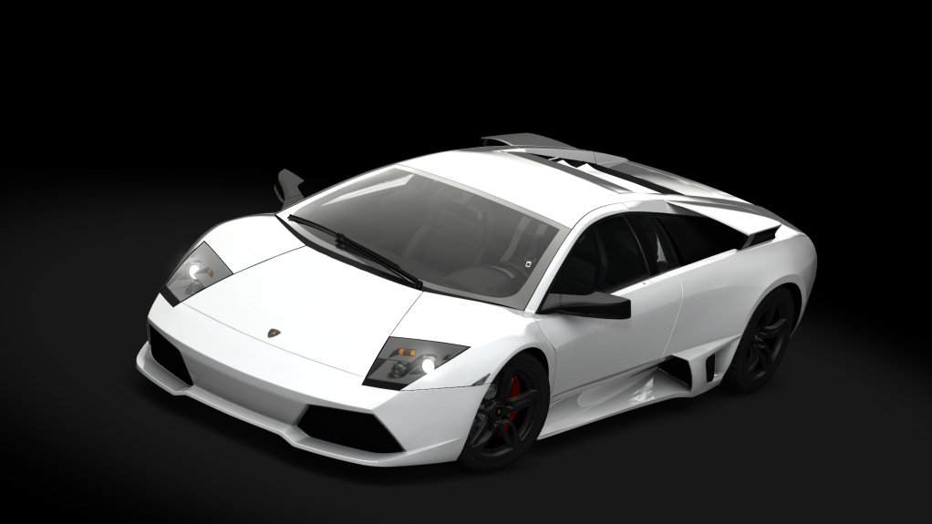 Lamborghini Murcielago Manual LP-640, skin Bianco_Isis