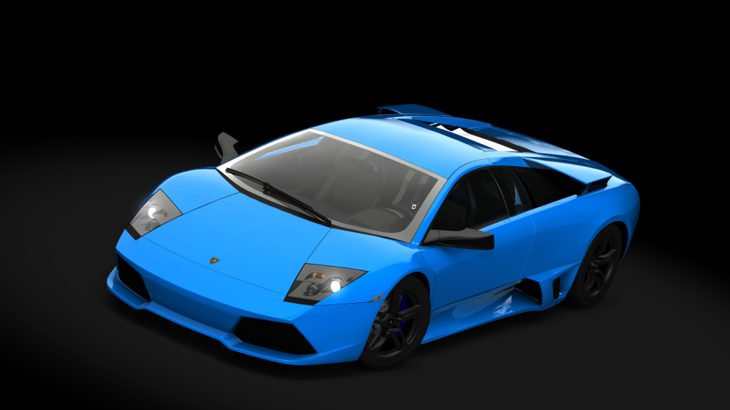 Lamborghini Murcielago Manual LP-640, skin Blu_Nova