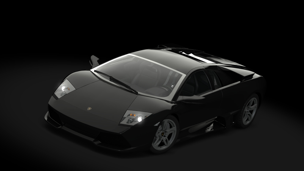 Lamborghini Murcielago Manual LP-640, skin Nero_Aldebaran