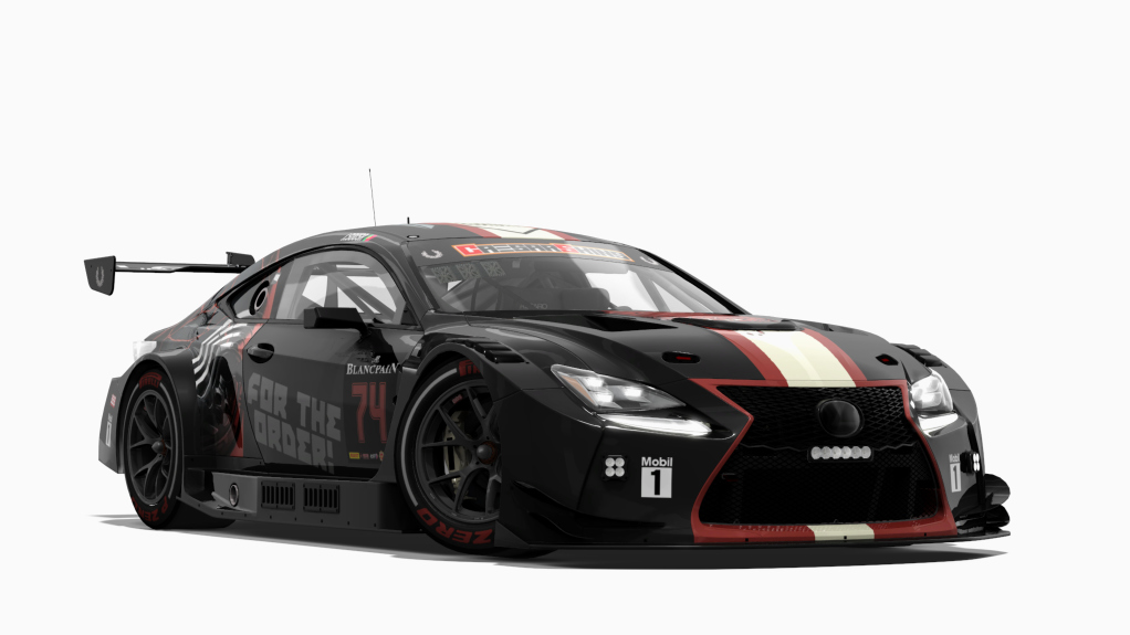 Lexus RC F GT3 ACC, skin FirstOrder