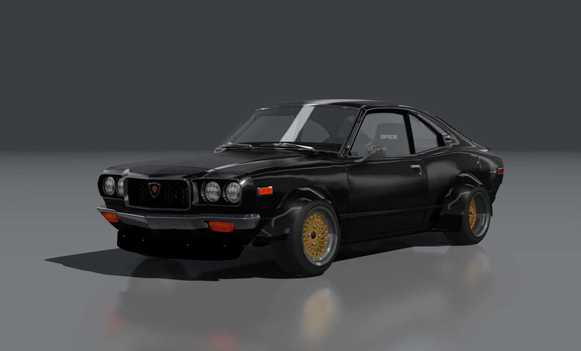 Fumi Mazda RX3, skin black