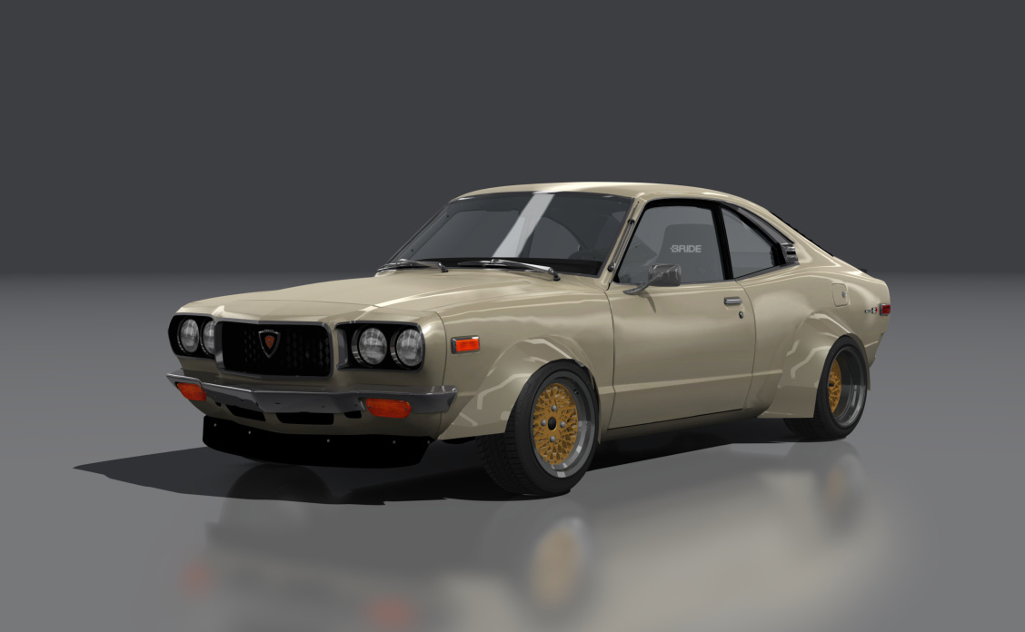 Fumi Mazda RX3, skin champagne