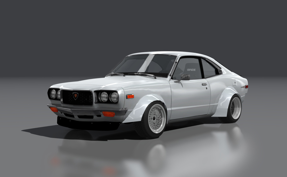 Fumi Mazda RX3, skin silver