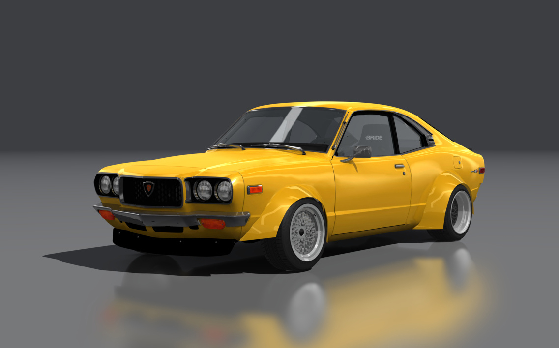 Fumi Mazda RX3, skin yellow