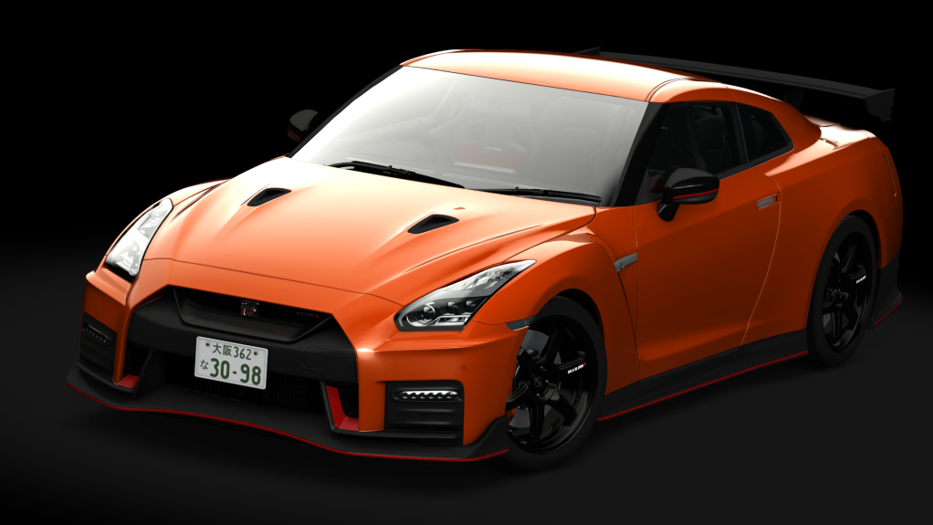 Nissan GT-R NISMO 2017, skin Ace_Orange_Metallic