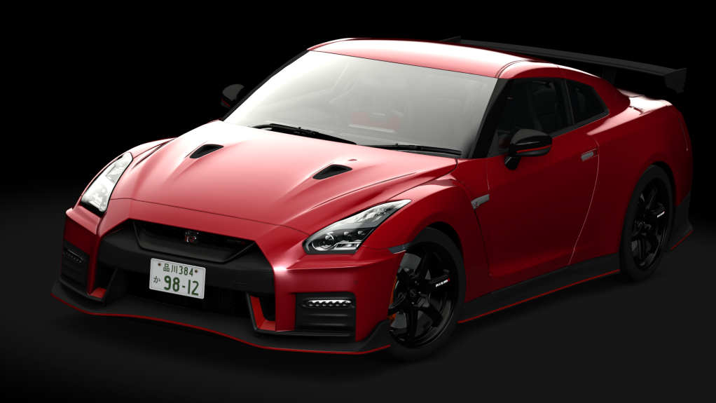 Nissan GT-R NISMO 2017, skin solid_red