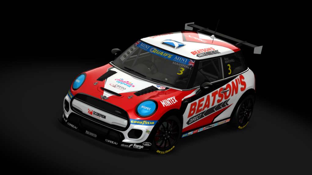 Mini Cooper JCW Challenge (F56) evo, skin 2022003_Ross_Marshall