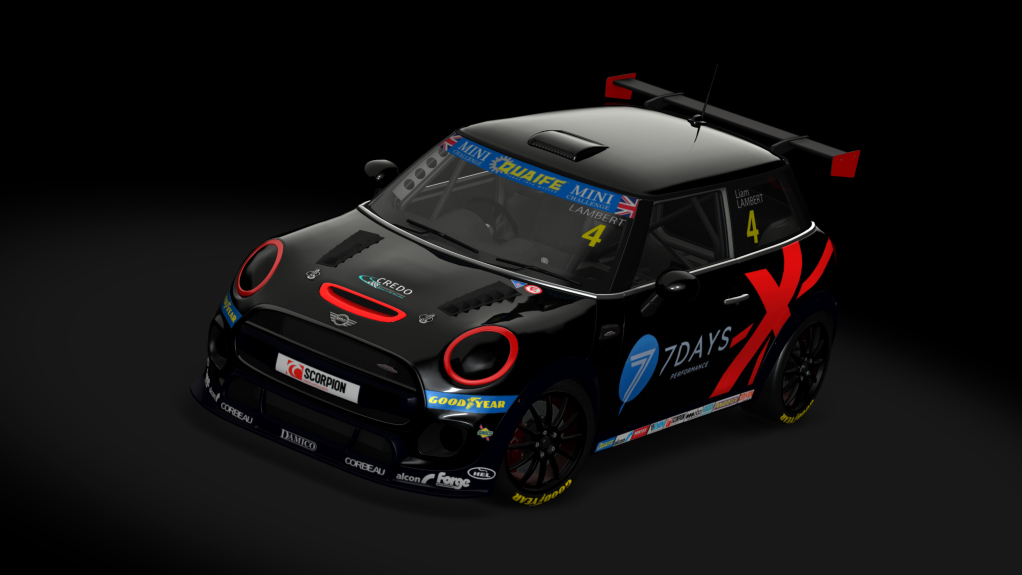 Mini Cooper JCW Challenge (F56) evo, skin 2022004_Liam_Lambert