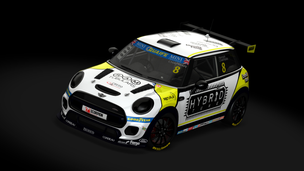 Mini Cooper JCW Challenge (F56) evo, skin 2022008_Hannah_Chapman