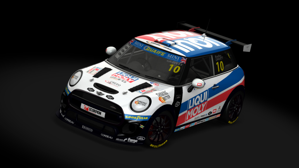 Mini Cooper JCW Challenge (F56) evo, skin 2022010_Bradley_Gravett